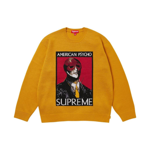 Supreme x FW23 WEEK5 AMERICAN PSYCHO SWEATER