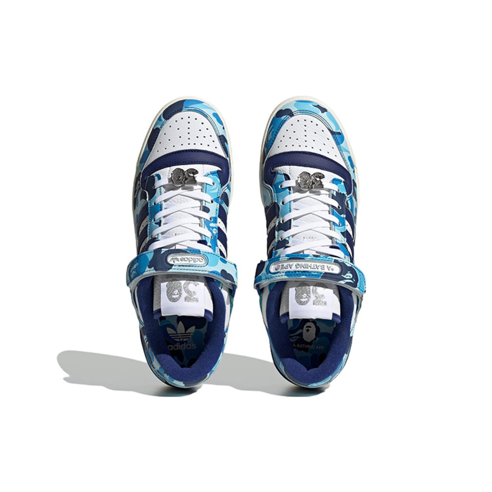 A BATHING APE x adidas originals FORUM 84 Low