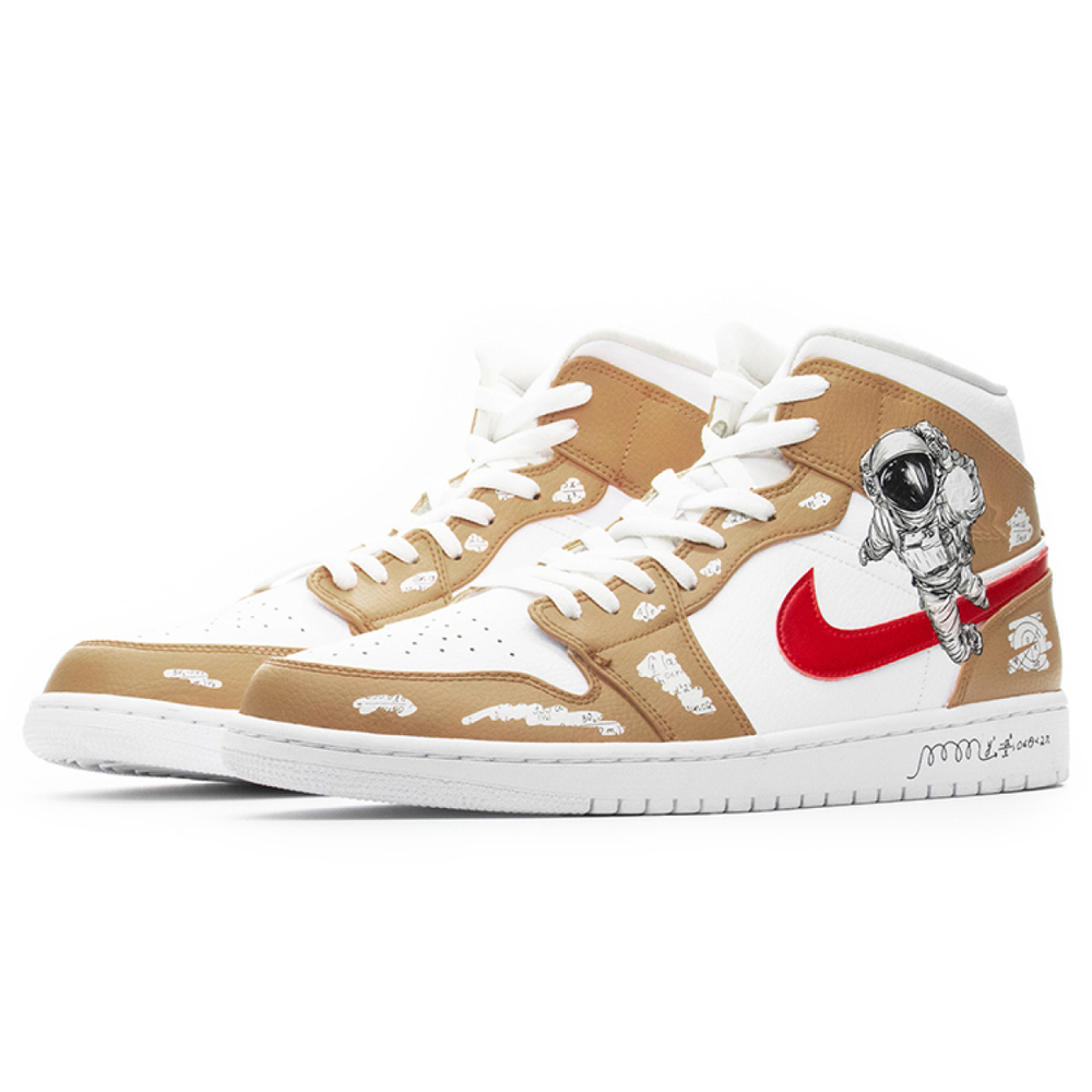 【 】 Jordan Air Jordan 1 Mid Mars 2021