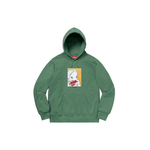 Supreme FW19 Week 3 Nose Bleed Hooded Sweatshirt