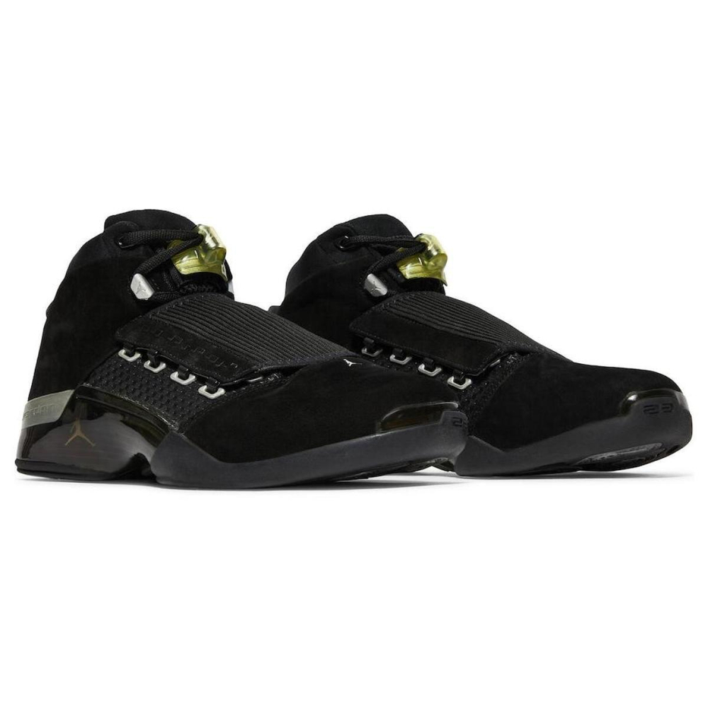 Jordan Air Jordan 17 Retro Black Silver CDP 2008