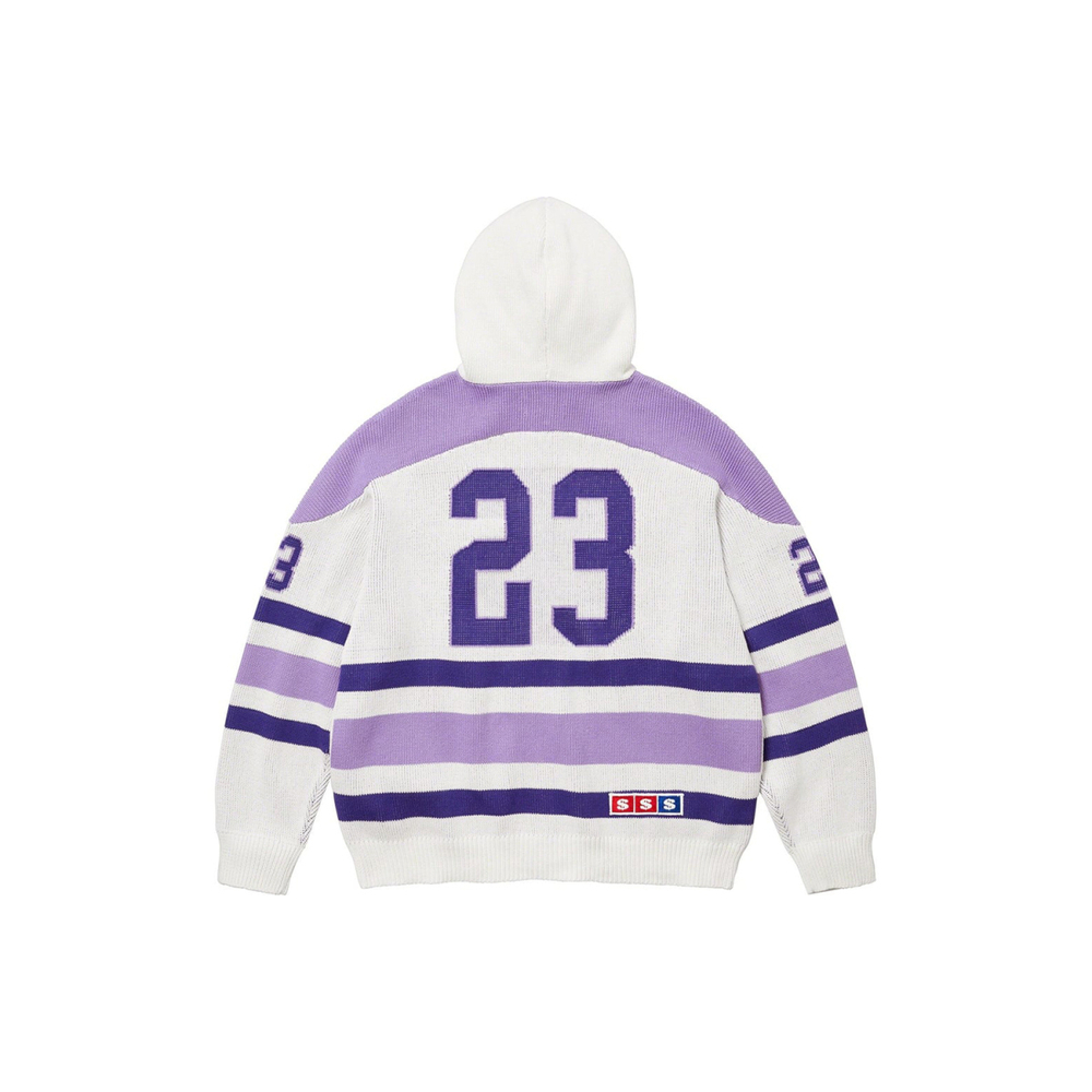 Supreme FW23 FW23 WEEK13 USA ZIP UP HOODED SWEATER