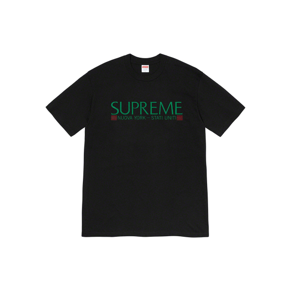 Supreme Week 1 Nuova York Tee Logo T