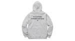 Supreme FW18 The Killer Hooded Sweatshirt Heather Grey