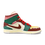 【 】 Jordan Air Jordan 1 Mid SE Craft OKHR Vibe GS