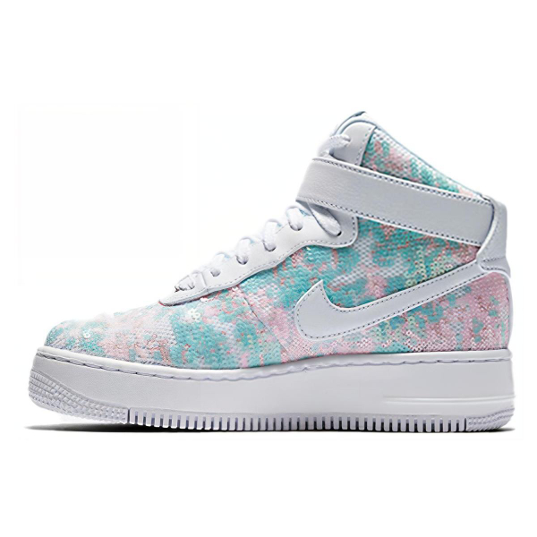 Nike Air Force 1 Upstep LX "Sequin Fabric"
