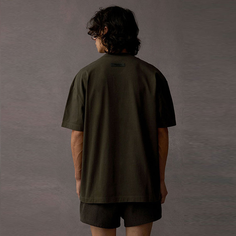 Fear of God Essentials SS23 Womens Essential Tee Off Black Logo T