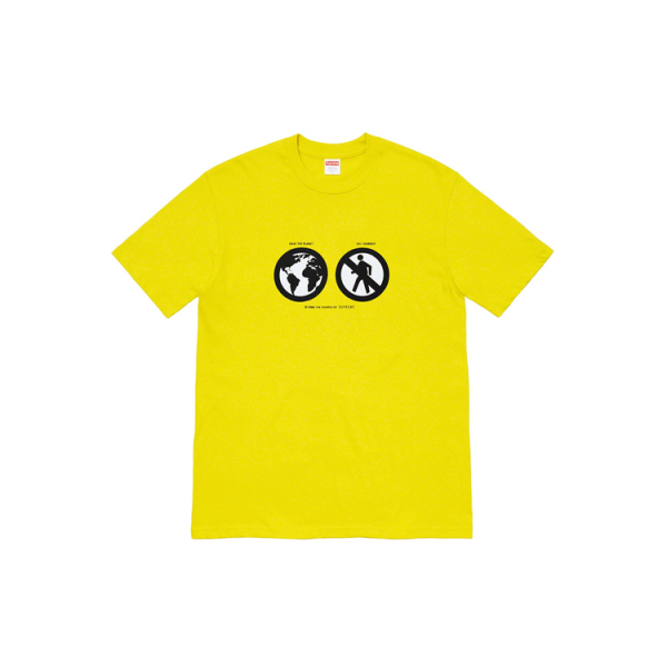 Supreme FW19 Week 1 Save The Planet Tee Sulfer T