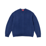 Supreme FW23 WEEK15 APPLIQUÉ CABLE KNIT SWEATER