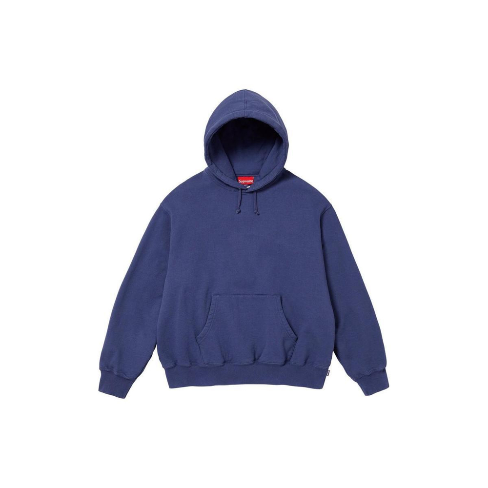 Supreme FW23 WEEK8 SATIN APPLIQUÉ HOODED SWEATSHIRT Logo