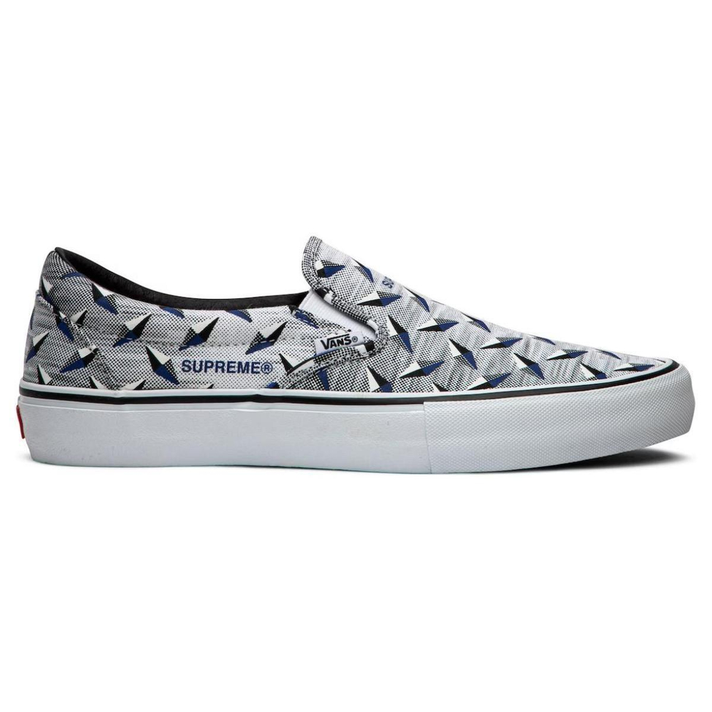 Supreme x Vans slip-on Diamond Plate Collection