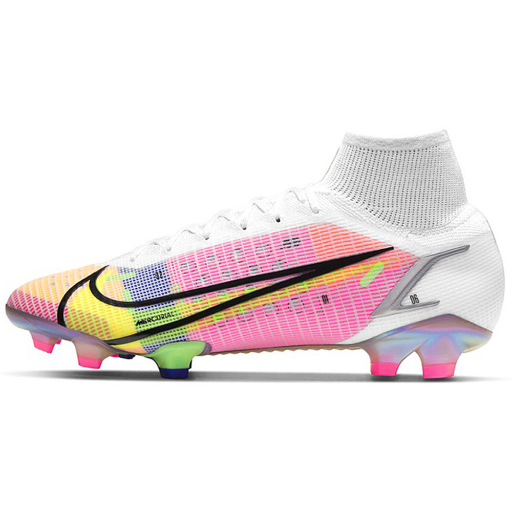 Nike Mercurial Superfly 8 14 "White Multicolor" FG（ ）