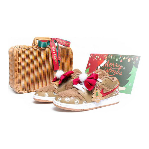 【 】 Jordan Air Jordan 1 Low Utility Teddy Bear SHOEME GS