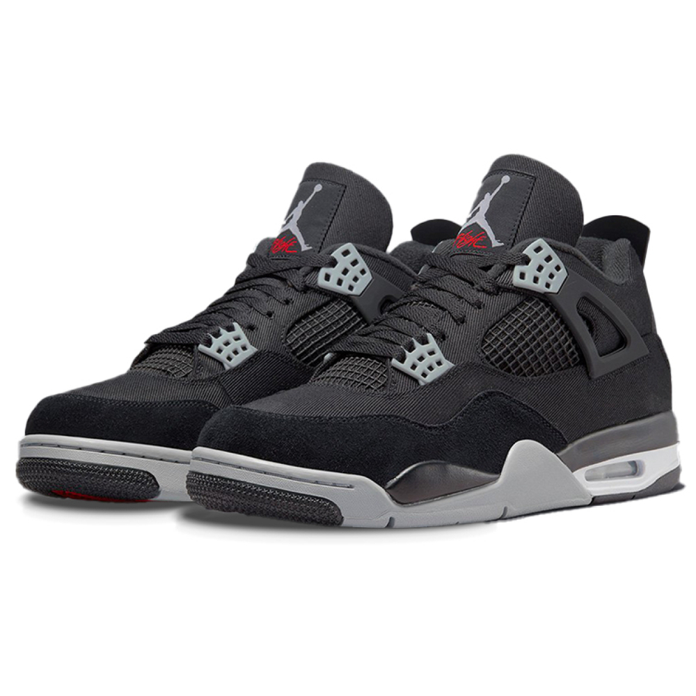 Jordan Air Jordan 4 retro se "black canvas"