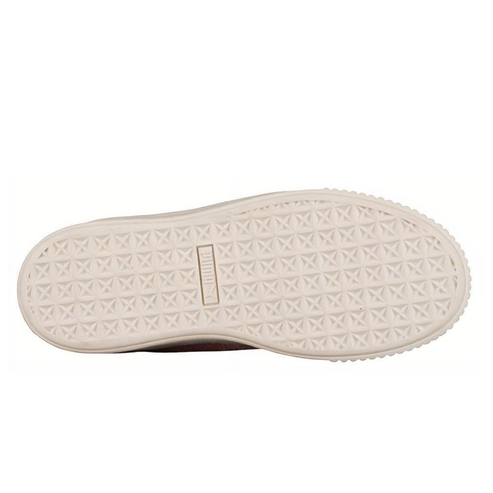 PUMA Basket Platform Satin Creepers Shell