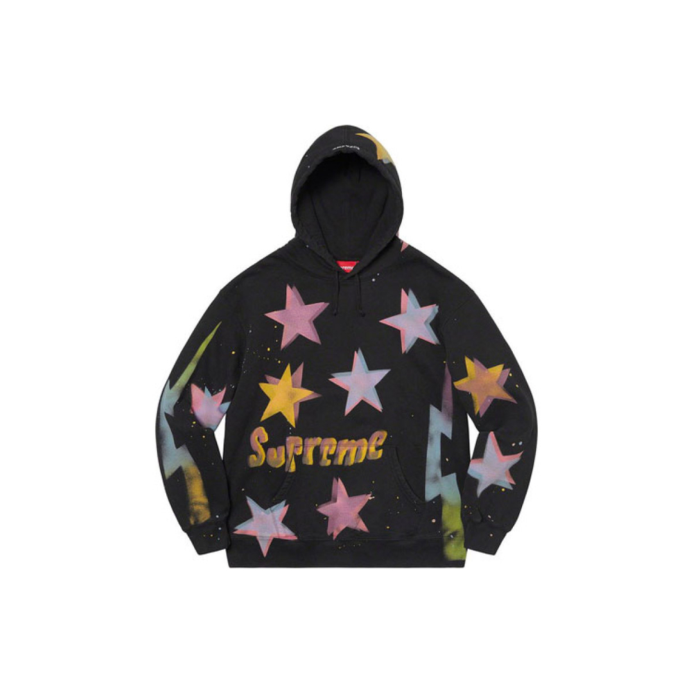 Supreme Week 1 Gonz Stars Hooded Sweatshirt