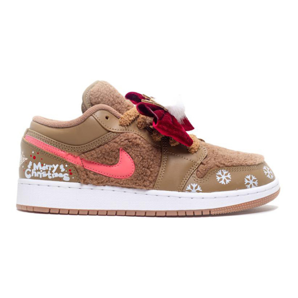 【 】 Jordan Air Jordan 1 Low Utility Teddy Bear SHOEME GS