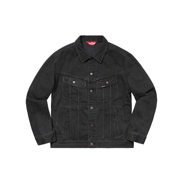 Supreme SS19 New York Painted Trucker Jacket