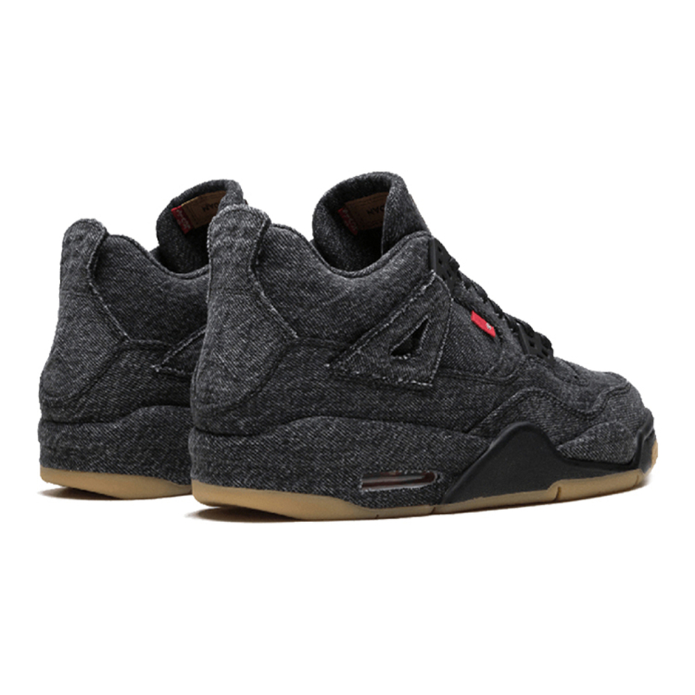 Air Jordan 4 Retro Levis Black