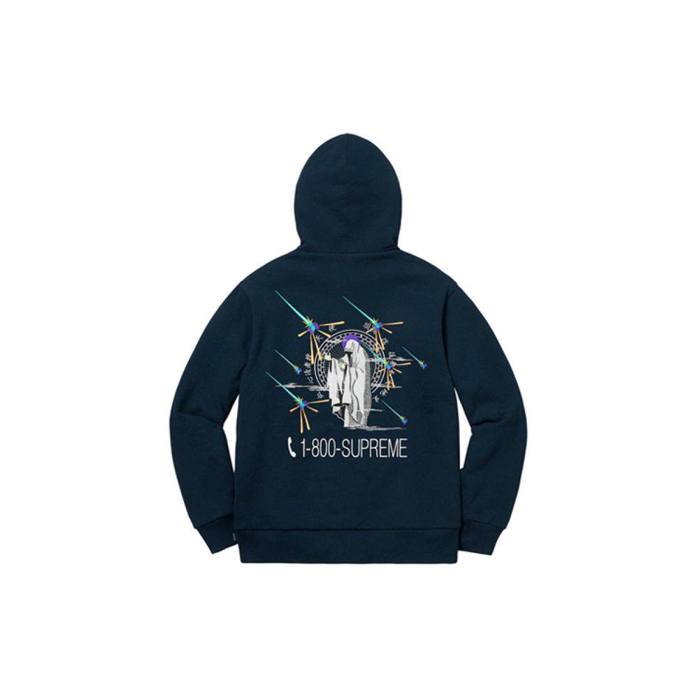 Supreme FW19 Week 6 1-800 Hooded Sweatshirt