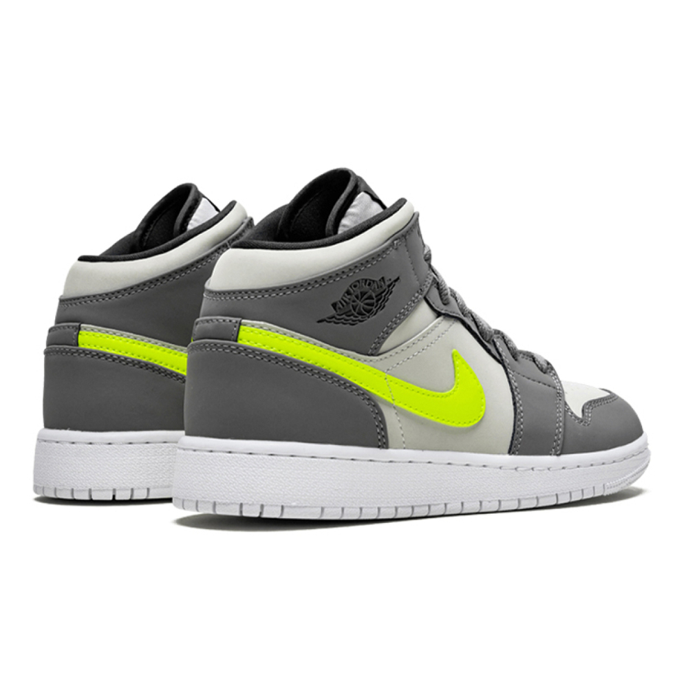 Jordan Air Jordan 1 Mid Gunsmoke Volt