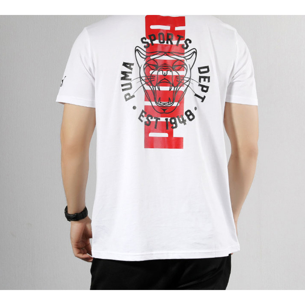 Puma Graphic Vintage Cat Tee T