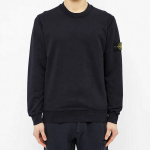 STONE ISLAND Garment Dyed Crew Sweat