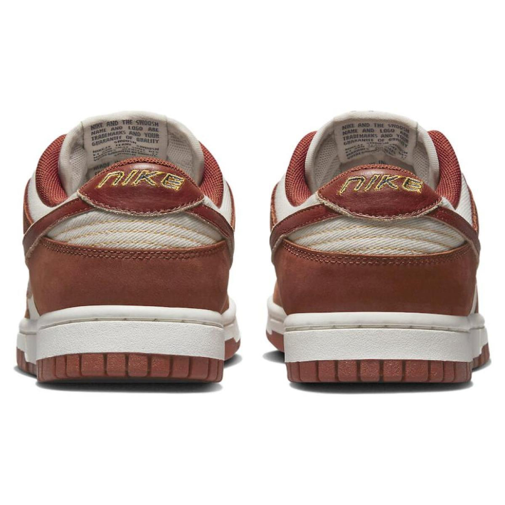 Nike Dunk Low "Light Orewood Brown and Rugged Orange"