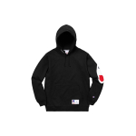 Supreme SS18 Champion Hooded Sweatshirt Black Logo