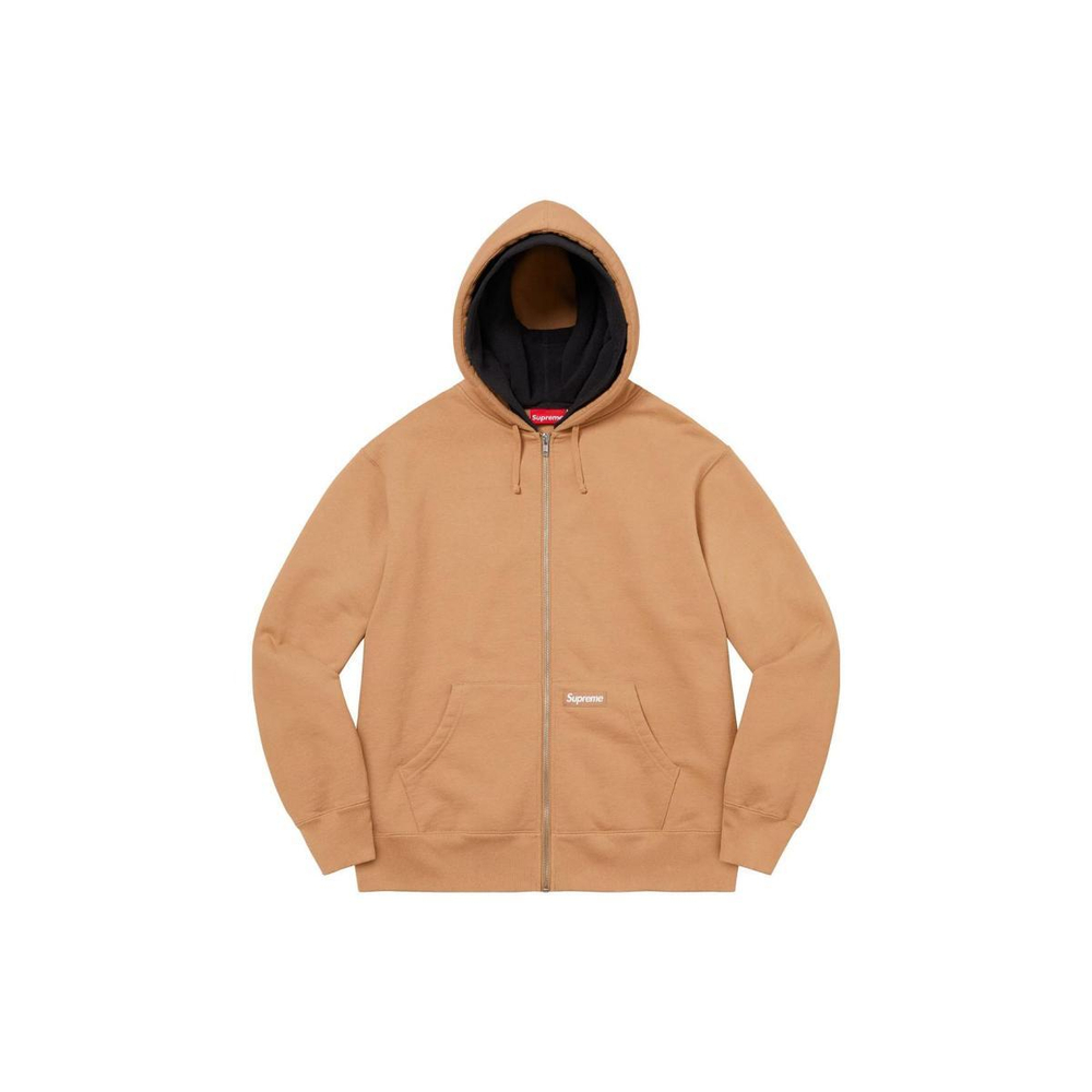 Supreme FW22 Week 19 Double Hood Facemask Zip Up Hooded Sweatshirt Logo