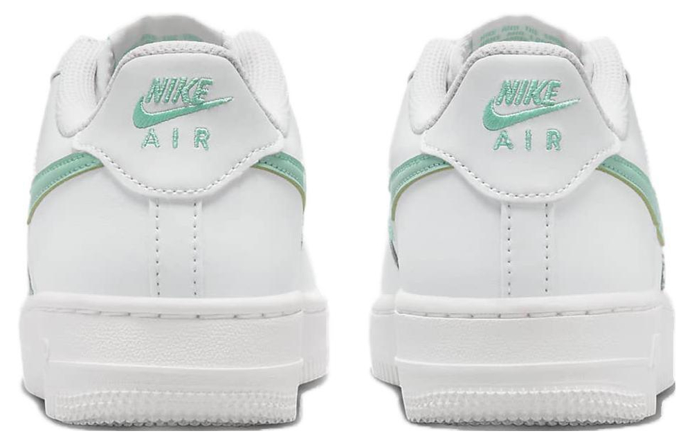 Nike Air Force 1 GS white green