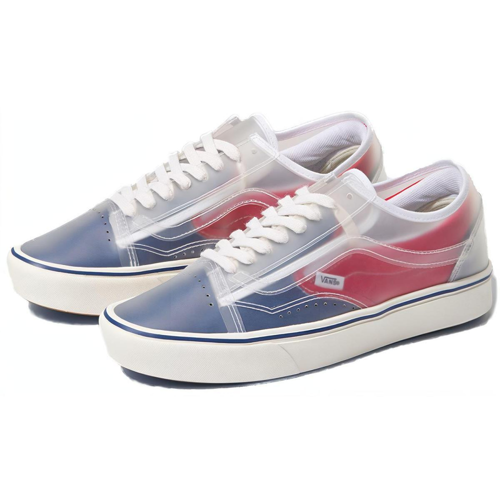 Vans Slip-Skool True Navy Red