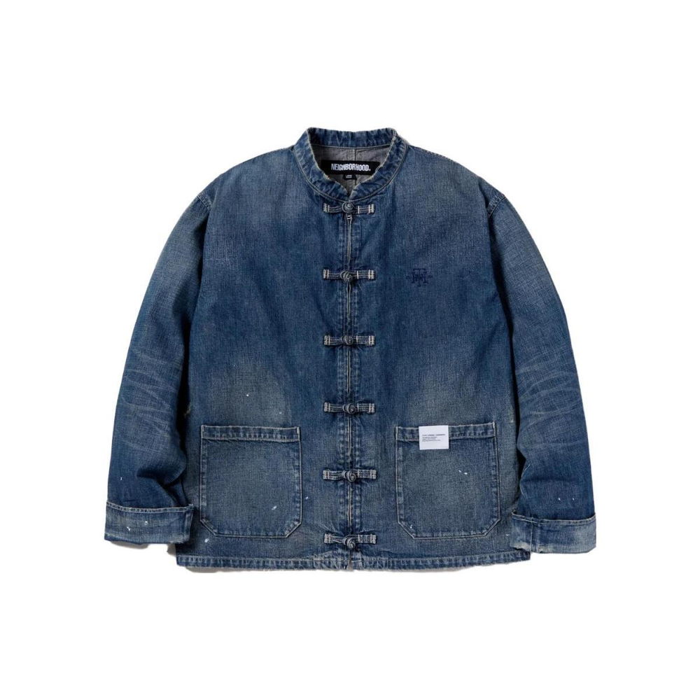 NEIGHBORHOOD WASHED DENIM KF JACKET