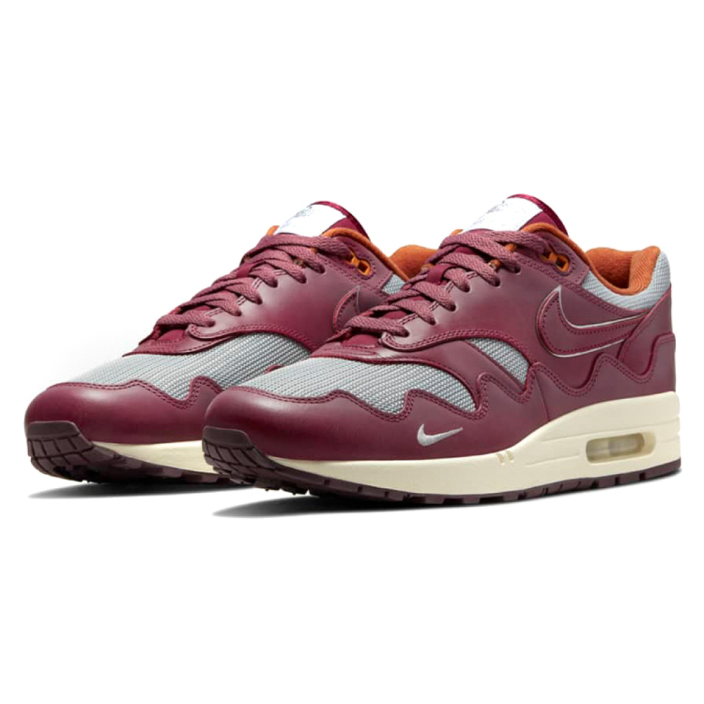 Patta x Nike Air Max 1 "night maroon"