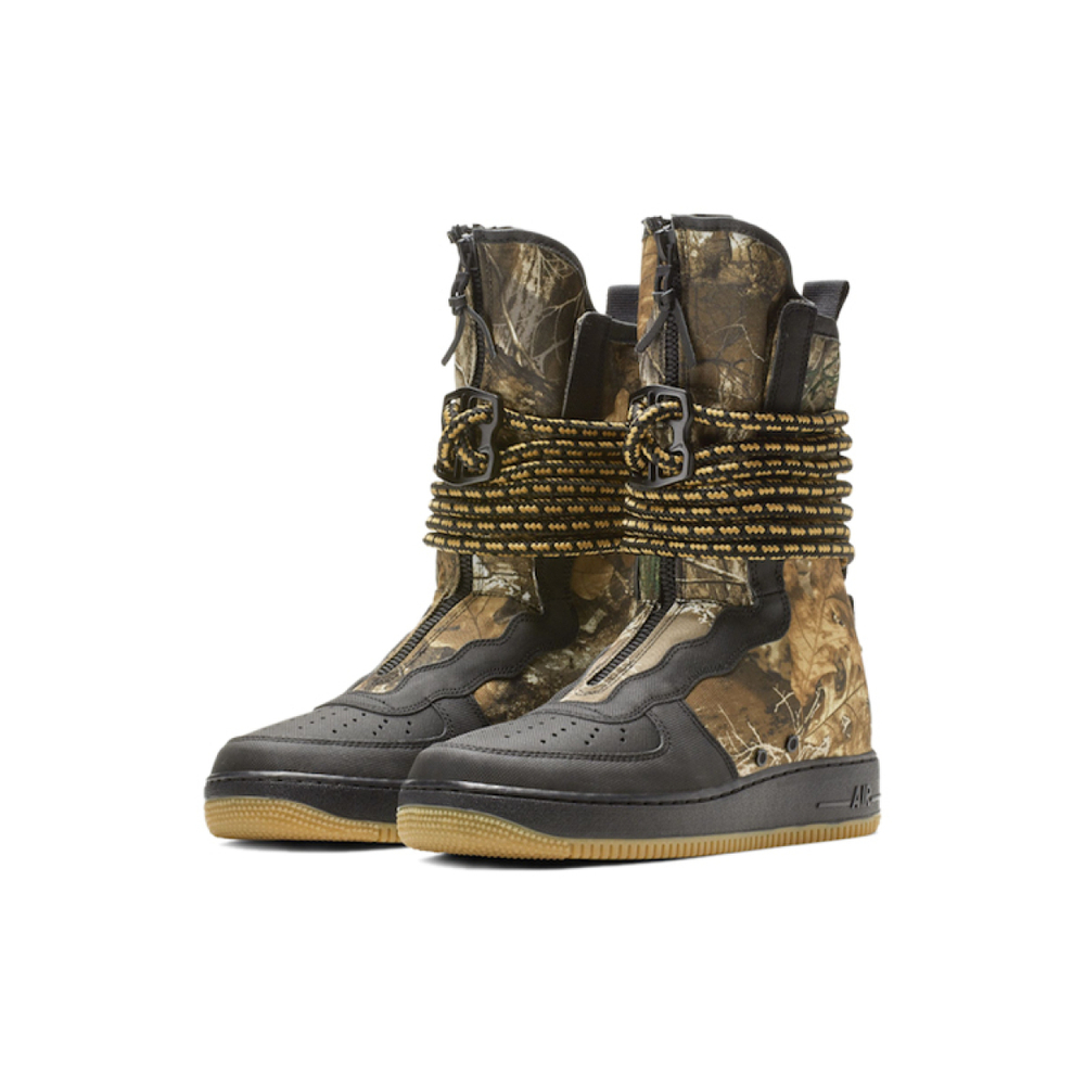 Realtree x Nike Air Force 1 Hi "Black Camo"
