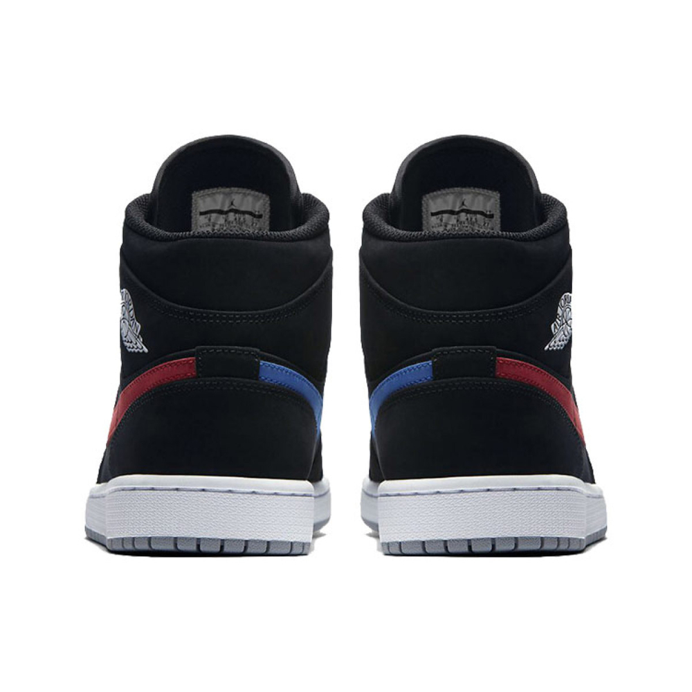 Jordan Air Jordan 1 Mid Black Red Royal