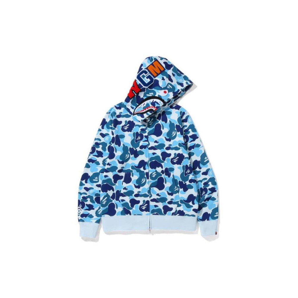 A BATHING APE FW22 ABC Camo Shark Full Zip Hoodie