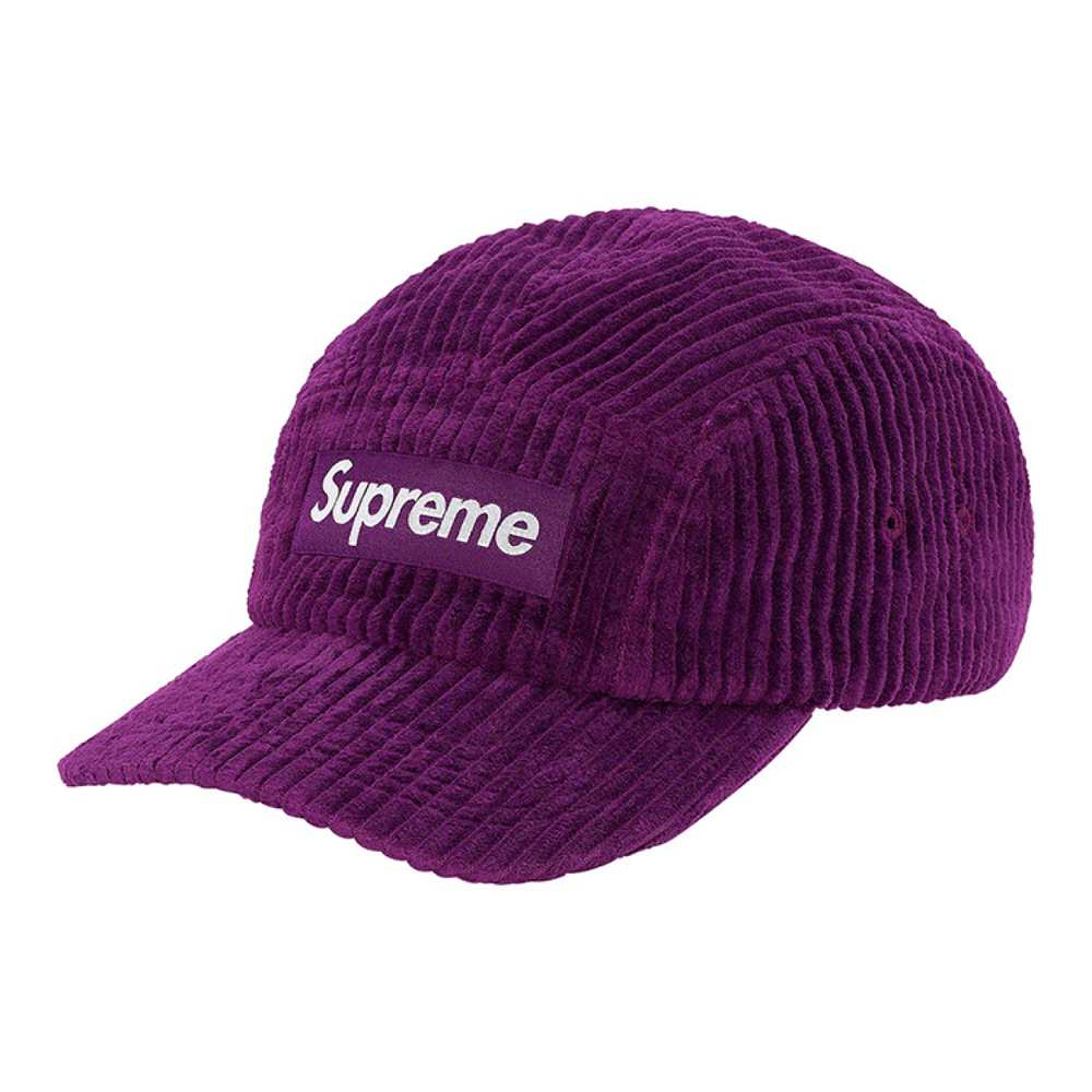 Supreme SS20 Week 4 Wide Wale Corduroy Camp Cap