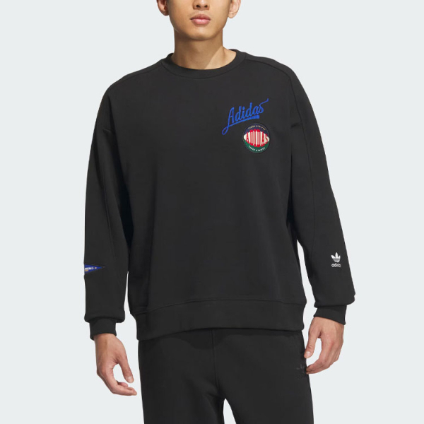 Adidas originals Collegiate Badgework Crew Sweatshirt