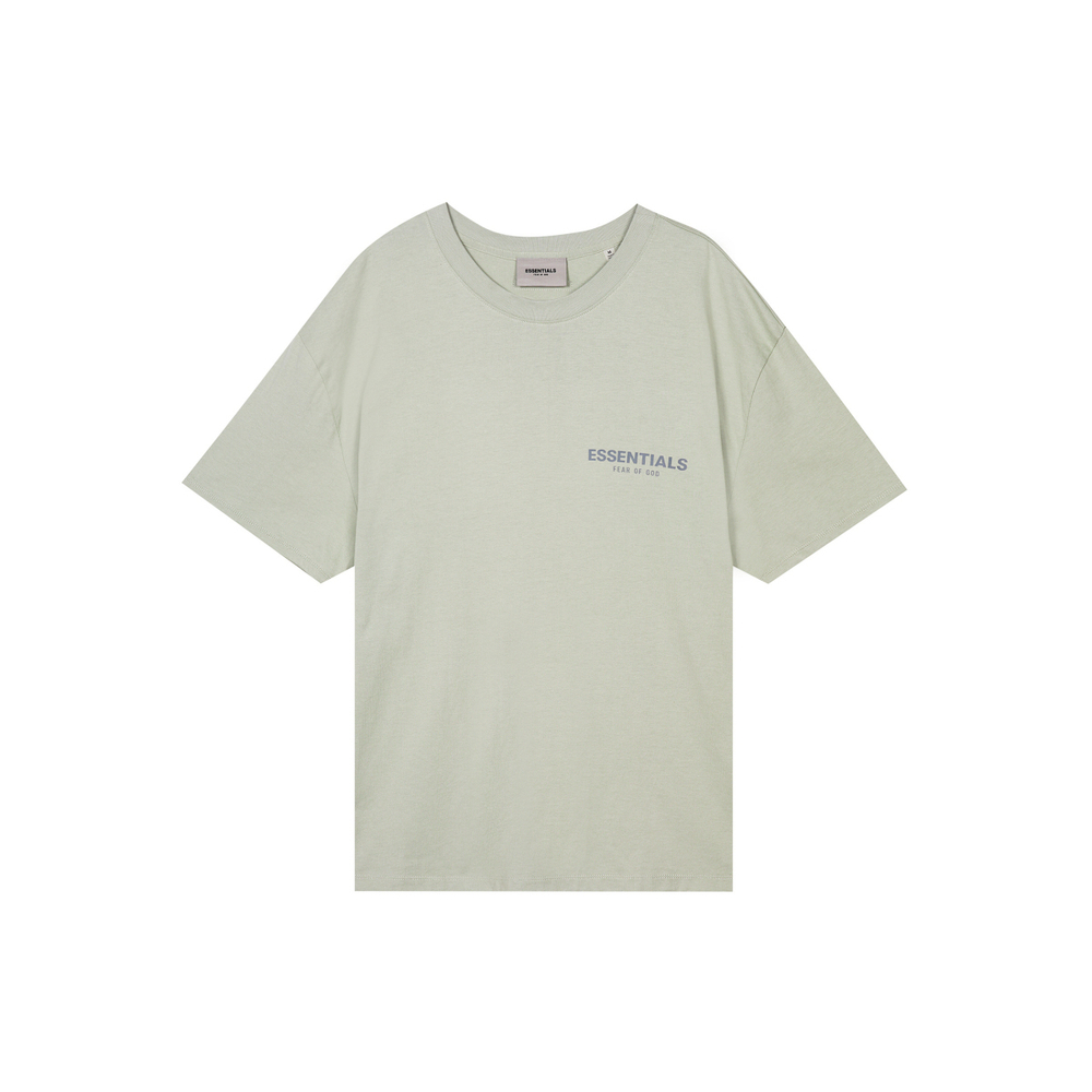 Fear of God Essentials FW21 Green/Concrete Logo T