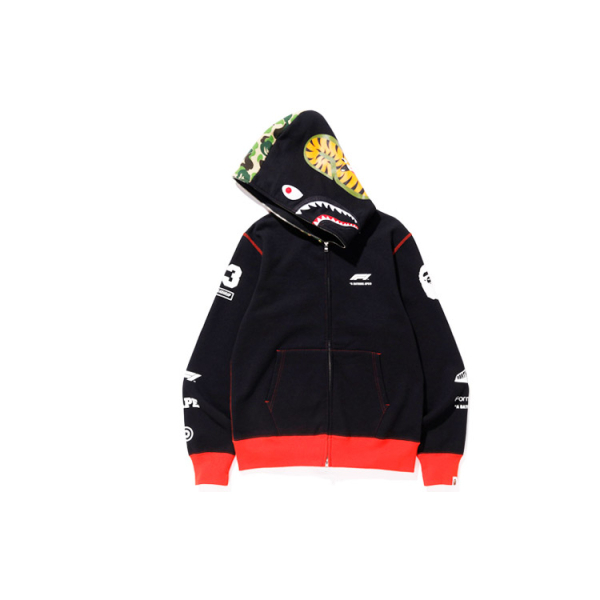 A BATHING APE BAPE x FORMULA 1 Shark Full Zip Hoodie