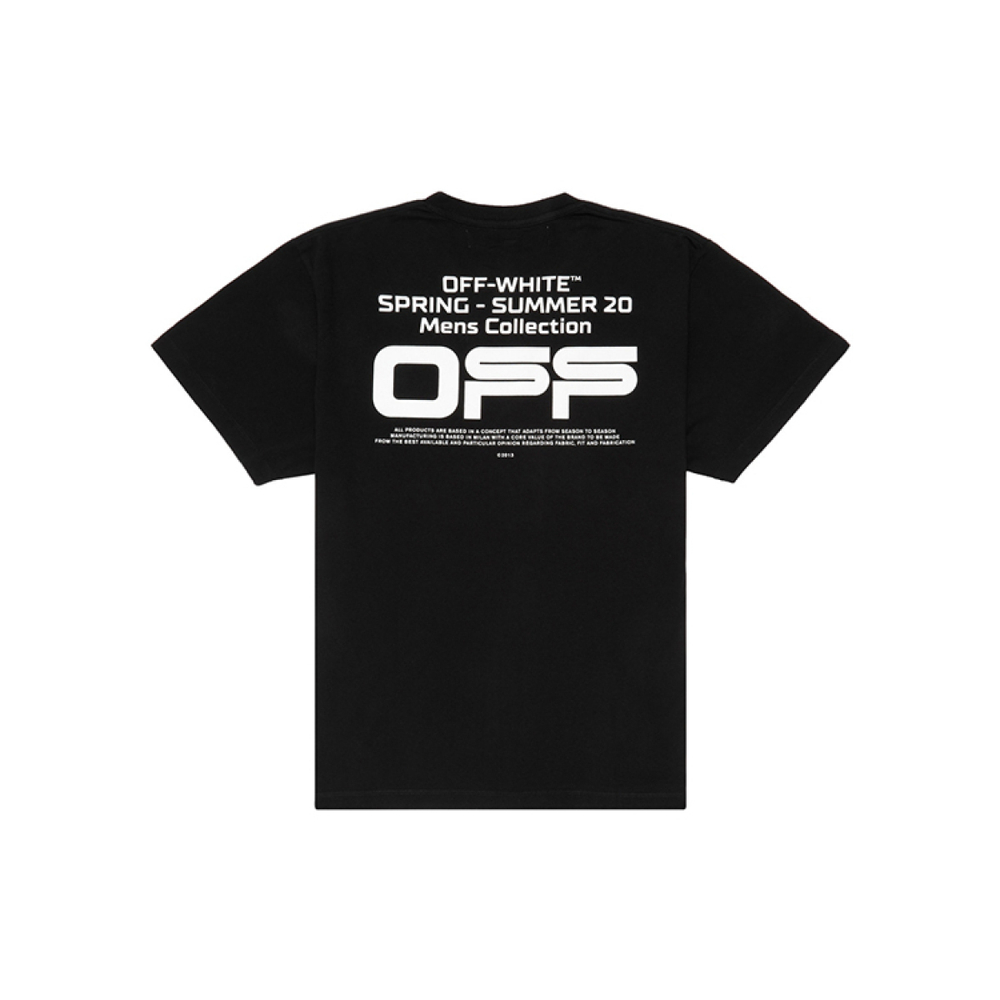 OFF-WHITE Wavy Line White T-Shirt T