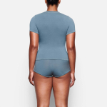 SKIMS COTTON JERSEY T-SHIRT T /KYANITE