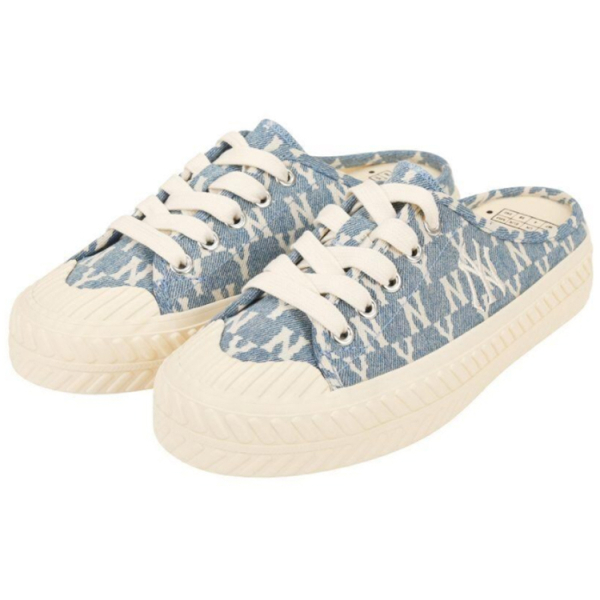 MLB Playball Mule Mono Denim