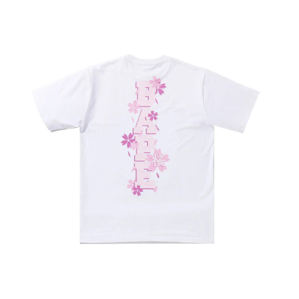 A BATHING APE BAPE Sakura Photo Ape Head Tee T