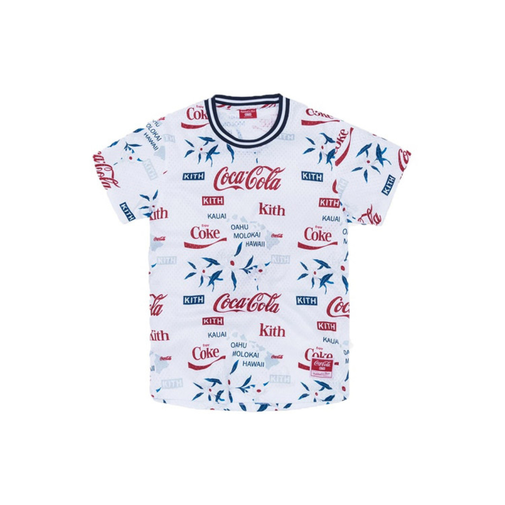 KITH x Coca-Cola x Mitchell & Ness BP Hawaii Jersey T
