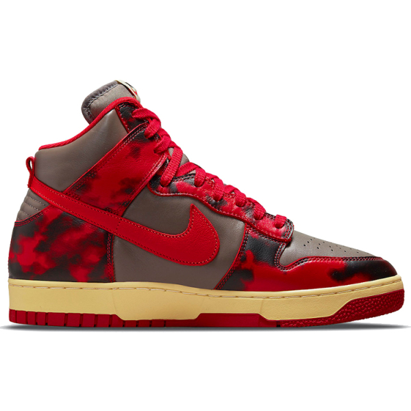 Nike Dunk High SP "Red Camo Acid Wash"