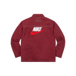 Supreme FW18 x Nike Double Zip Quilted Work Jacket Burgundy