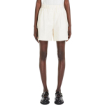 MaxMara Piadena Cotton Shorts With Monogram Embroidery