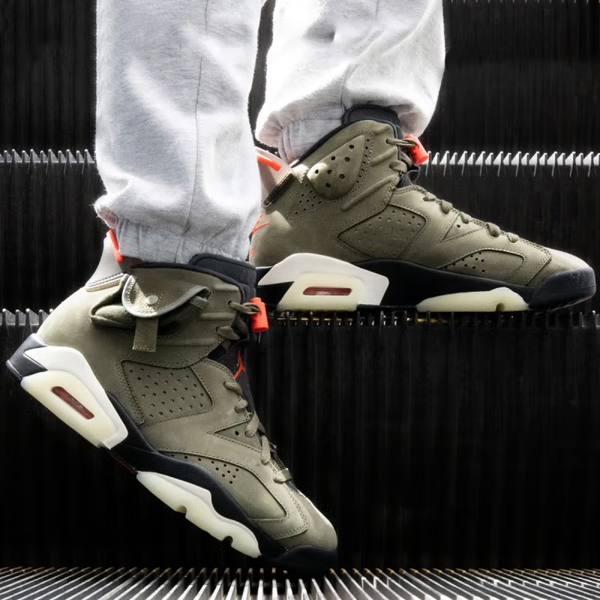Travis Scott x Jordan Air Jordan 6 Medium Olive' TS